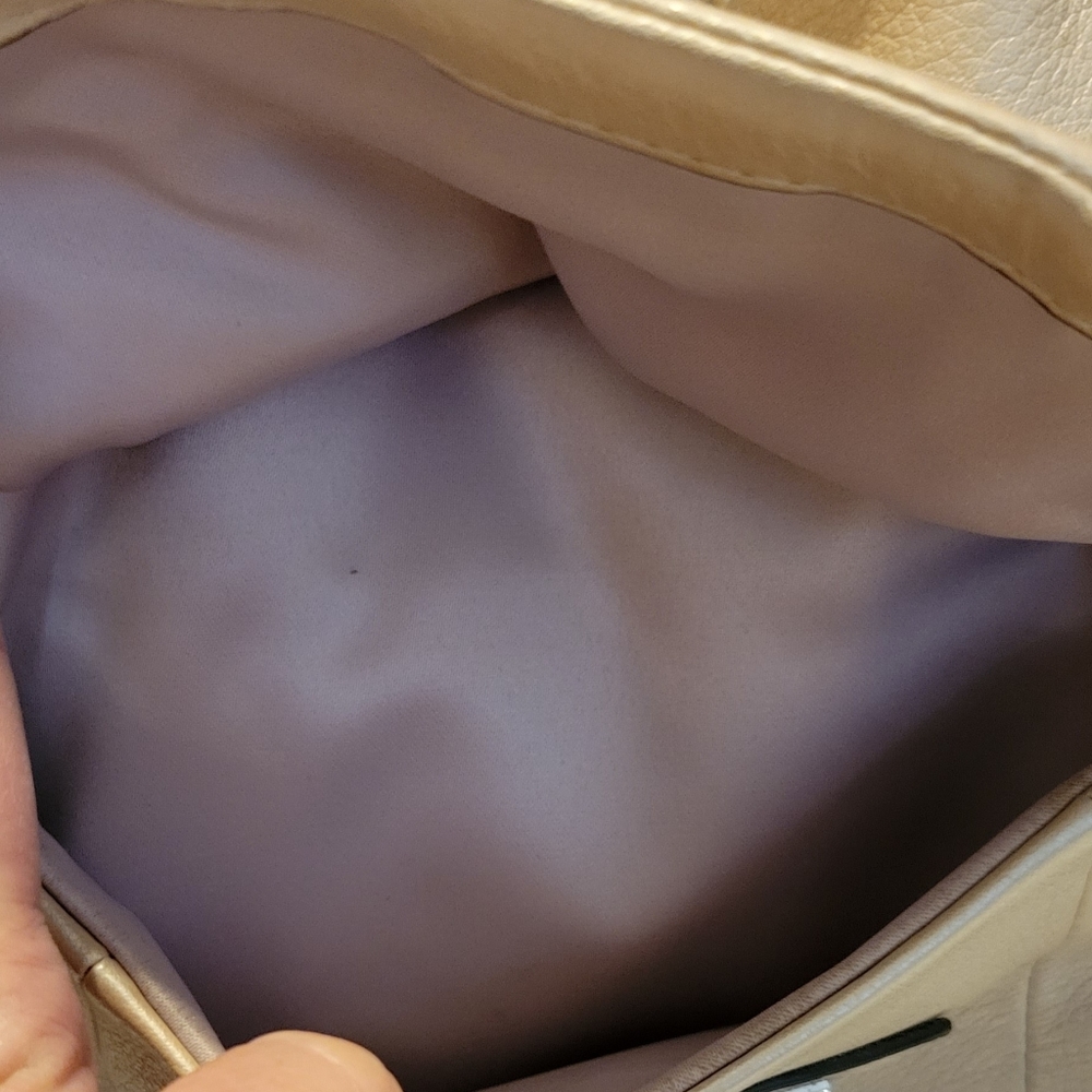 Coach Cream Leather Satchel with Silver Hardware.  Make An Offer! - Picture 11 of 16